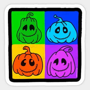 Smiling Pumpkin Pop Sticker